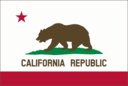 Flag Of California Solid Color Border