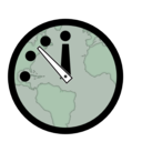 download Doomsday Clock clipart image with 90 hue color