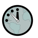 download Doomsday Clock clipart image with 135 hue color
