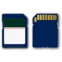 download Sd Card clipart image with 0 hue color