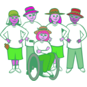 download Sunsquad Group clipart image with 270 hue color
