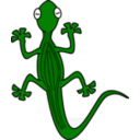 download Gecko clipart image with 45 hue color