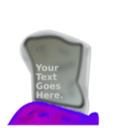 download Empty Gravestone clipart image with 180 hue color