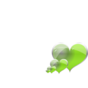 download Heart clipart image with 90 hue color