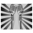 download Microphone clipart image with 315 hue color