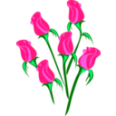 download Architetto Rose 3 clipart image with 0 hue color