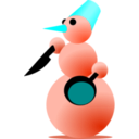 download Snowman Cannibal By Rones clipart image with 180 hue color