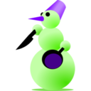 download Snowman Cannibal By Rones clipart image with 270 hue color