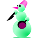 download Snowman Cannibal By Rones clipart image with 315 hue color