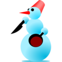 download Snowman Cannibal By Rones clipart image with 0 hue color