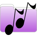 download Music Folder Icon clipart image with 90 hue color