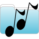 download Music Folder Icon clipart image with 0 hue color