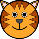 download Tigre clipart image with 0 hue color