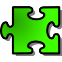 download Blue Jigsaw Piece 16 clipart image with 225 hue color
