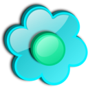 download Flower A7 clipart image with 135 hue color
