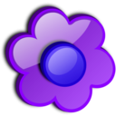 download Flower A7 clipart image with 225 hue color