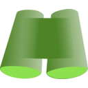 download Binoculars clipart image with 225 hue color