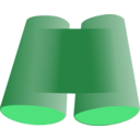 download Binoculars clipart image with 270 hue color