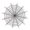 download Halloween Spider Web Icon clipart image with 0 hue color