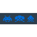 download Space Invaders By Rones clipart image with 90 hue color