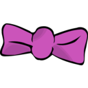 download Tie Bow clipart image with 180 hue color