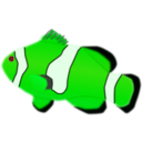download Aquarium Fish Amphiprion Percula clipart image with 90 hue color