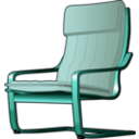 download Armchair 2 clipart image with 135 hue color