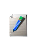 download Notepad clipart image with 180 hue color