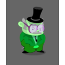 download Sneeky Mayor clipart image with 90 hue color