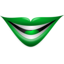 download Joker Smile clipart image with 135 hue color