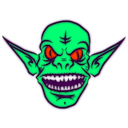download Ice Goblin clipart image with 315 hue color