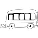 download Bus clipart image with 45 hue color
