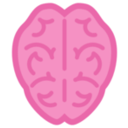 download Brain clipart image with 315 hue color