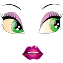 download Pretty Face Smiley Emoticon clipart image with 0 hue color