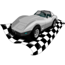 download Checkervette clipart image with 180 hue color