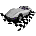 download Checkervette clipart image with 270 hue color