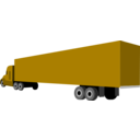 download Truck And Trailer clipart image with 45 hue color