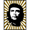 download Che With Red Background clipart image with 45 hue color