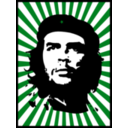 download Che With Red Background clipart image with 135 hue color