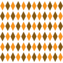 download Brown Orange Retro Diamond Pattern 1 clipart image with 0 hue color