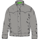 download Jacket clipart image with 90 hue color