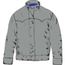 download Jacket clipart image with 225 hue color