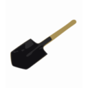 download Shovel clipart image with 0 hue color