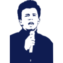 download Rick Astley clipart image with 0 hue color