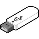 download Usb Thumb Drive 3 clipart image with 0 hue color