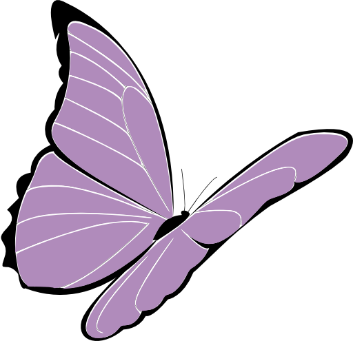 Purple Butterfly Clipart I2clipart Royalty Free Public Domain Clipart