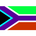 download Flag Of South Africa clipart image with 135 hue color