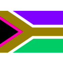 download Flag Of South Africa clipart image with 270 hue color