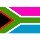 download Flag Of South Africa clipart image with 315 hue color