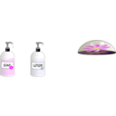 download Pink Liquid Soap clipart image with 0 hue color